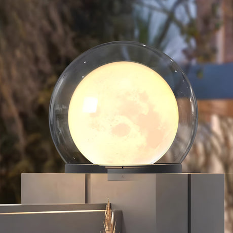 Modern Outdoor Solar Light  Dual-Layer Moonlight Globe Design - Product detail 7