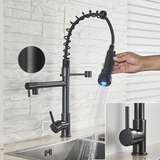 Professional Kitchen Faucet  LED Temperature Display Spring Spout - Product detail 10