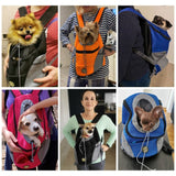 Pet Travel Backpack  Mesh Ventilated Carrier For Small Dogs - Product example