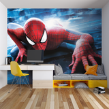 Superhero Mural Wallpaper | Spider-Man Action Design