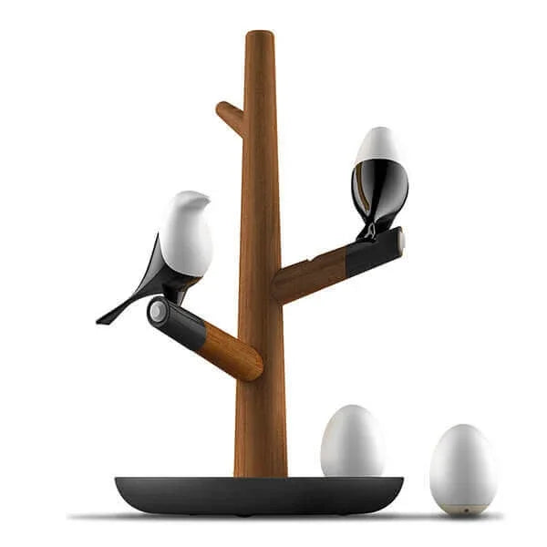 Motion Sensor Table Lamp  Wooden Bird Branch Design - Product detail 4