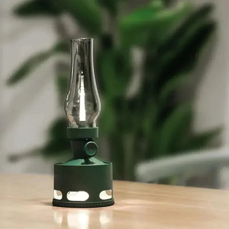 Vintage LED Lantern  Rechargeable Glass Ambient Light - Product detail 10