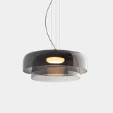Nordic Glass Pendant Light  Layered Green Shade Design - Product detail 8