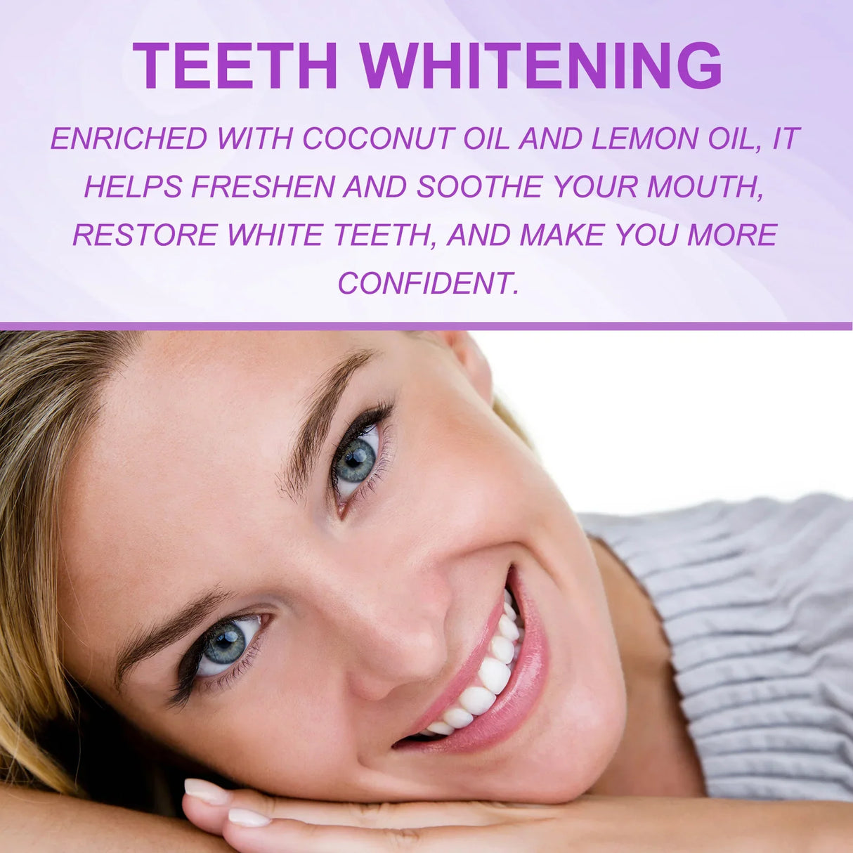 Professional Teeth Whitening Strips  Color-Correcting Purple Formula - Product detail 5