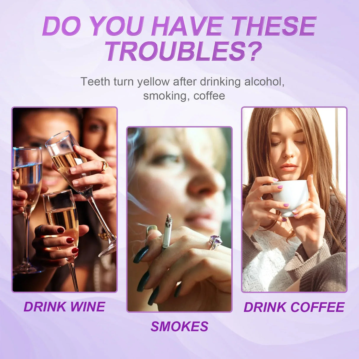 Professional Teeth Whitening Strips  Color-Correcting Purple Formula - Product detail 7