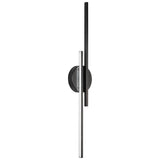 Modern LED Wall Light  Linear Black Metal Design - Product example