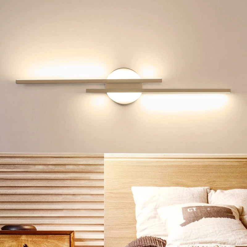 Modern LED Wall Light  Linear Double Bar Design - Product detail 4