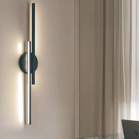 Modern LED Wall Light  Linear Double Bar Design - Product detail 7