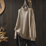 Wool Cotton Jumper  Textured Knit Design - Product detail 7