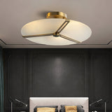 Modern Ceiling Light  Glass Disc with Brass Frame - Product detail 21