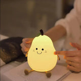 Pear Night Light  Rechargeable LED Touch Lamp - Product example