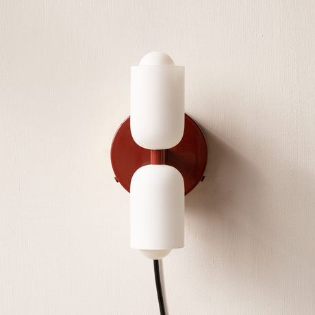 Modern Dual Wall Light  Brushed Brass Up Down Sconce - Product detail 6