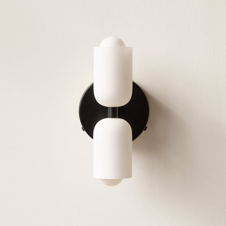 Modern Dual Wall Light  Brushed Brass Up Down Sconce - Product detail 8