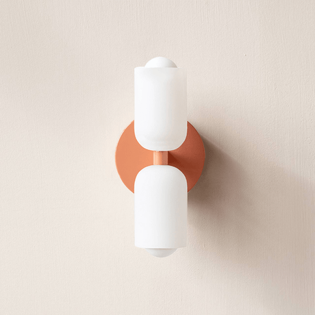 Modern Dual Wall Light  Brushed Brass Up Down Sconce - Product detail 7