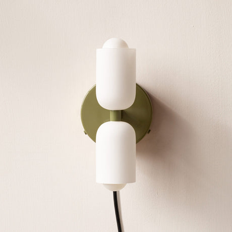 Modern Dual Wall Light  Brushed Brass Up Down Sconce - Product detail 5