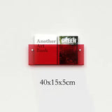 Acrylic Wall Magazine Rack  Modern Floating Display Holder - Product detail 15