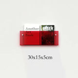 Acrylic Wall Magazine Rack  Modern Floating Display Holder - Product detail 17