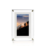 Acrylic Digital Photo Frame  Clear Modern Display Stand - Product detail 5