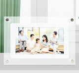 Acrylic Digital Photo Frame  Clear Modern Display Stand - Product detail 7