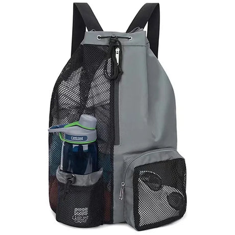 Mesh Sports Backpack  Ventilated Storage With Water Bottle Holder - Product detail 6