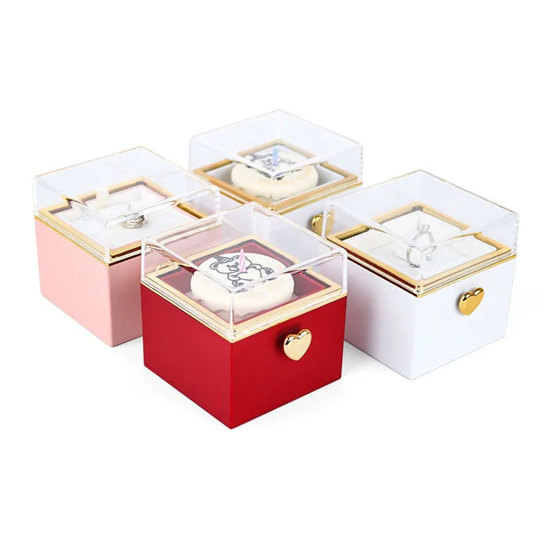 Musical Birthday Gift Box  Rotating Bear Cake Design - Product detail 5