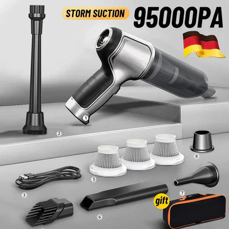 Cordless Handheld Vacuum  Powerful 95000Pa Car  Home Cleaner - Product detail 6