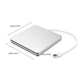 USB External DVD Drive  Portable Slot Loading CD Writer - Product detail 4
