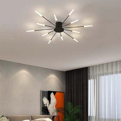 Modern Starburst Ceiling Light  LED Radial Design - Product detail 12