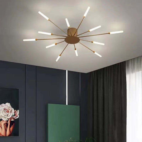 Modern Starburst Ceiling Light  LED Radial Design - Product detail 18