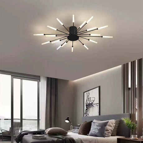 Modern Starburst Ceiling Light  LED Radial Design - Product detail 13