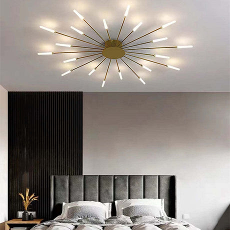 Modern Starburst Ceiling Light  LED Radial Design - Product detail 20