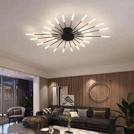 Modern Starburst Ceiling Light  LED Radial Design - Product detail 15