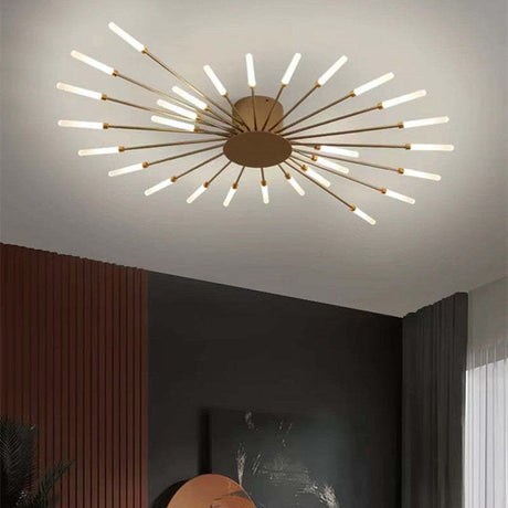 Modern Starburst Ceiling Light  LED Radial Design - Product detail 21
