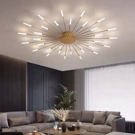 Modern Starburst Ceiling Light  LED Radial Design - Product detail 22