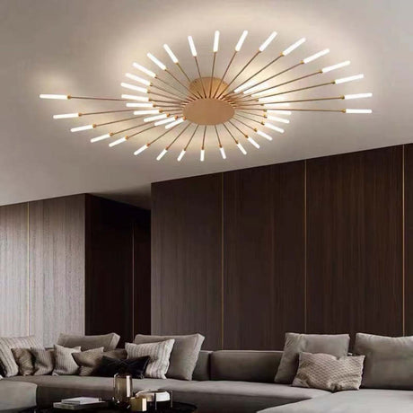 Modern Starburst Ceiling Light  LED Radial Design - Product detail 23