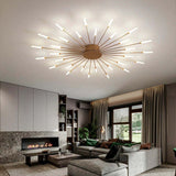 Modern Starburst Ceiling Light  LED Radial Design - Product detail 4
