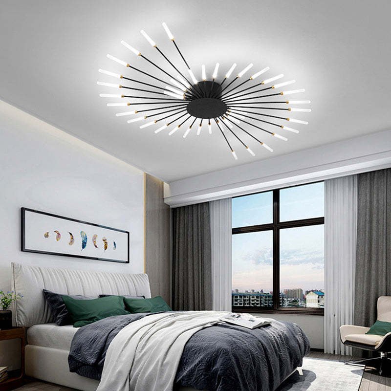 Modern Starburst Ceiling Light  LED Radial Design - Product detail 5