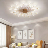Modern Starburst Ceiling Light  LED Radial Design - Product detail 7