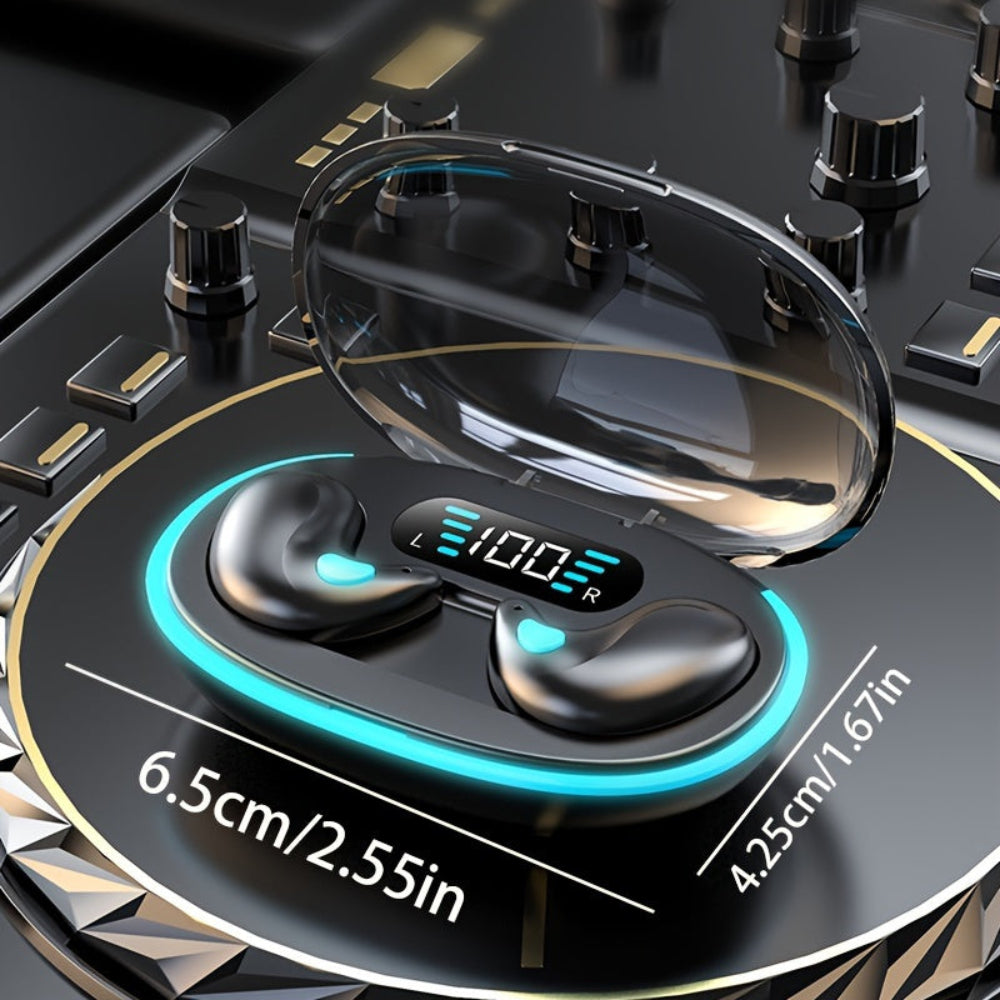 Wireless Bluetooth Earbuds  LED Display Charging Case - Product example