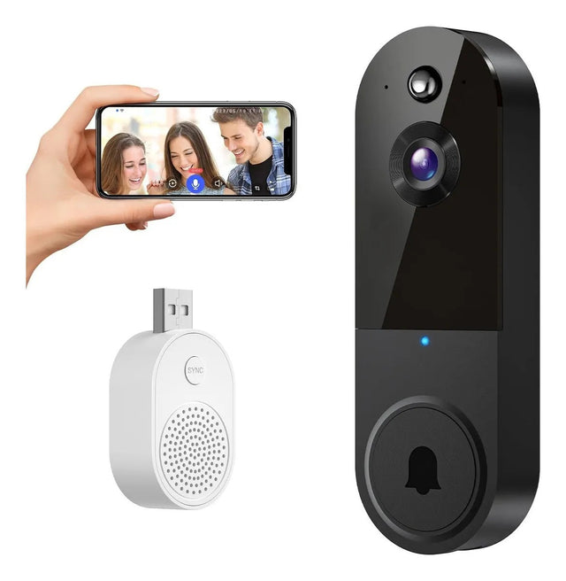 Wireless Video Doorbell Camera  AI Motion Detection 1080P - Product showcase