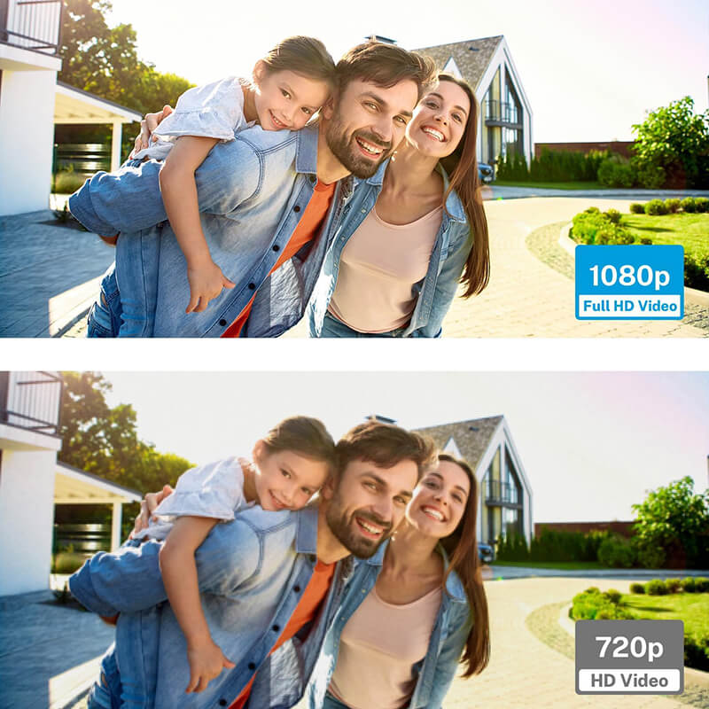 Wireless Video Doorbell Camera  AI Motion Detection 1080P - Product example