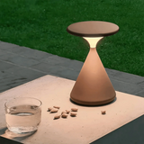 Modern LED Table Lamp  Hourglass Design With Ambient Glow - Product detail 11