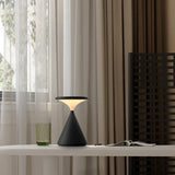 Modern LED Table Lamp  Hourglass Design With Ambient Glow - Product detail 12