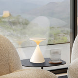 Modern LED Table Lamp  Hourglass Design With Ambient Glow - Product detail 4