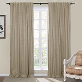 Linen Cotton Curtains  Natural Light Filtering Window Panels - Product detail 14