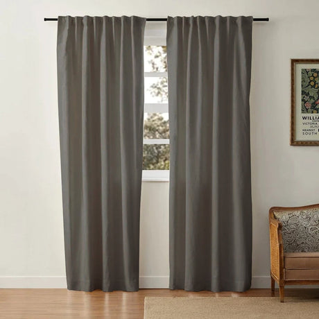 Linen Cotton Curtains  Natural Light Filtering Window Panels - Product detail 54