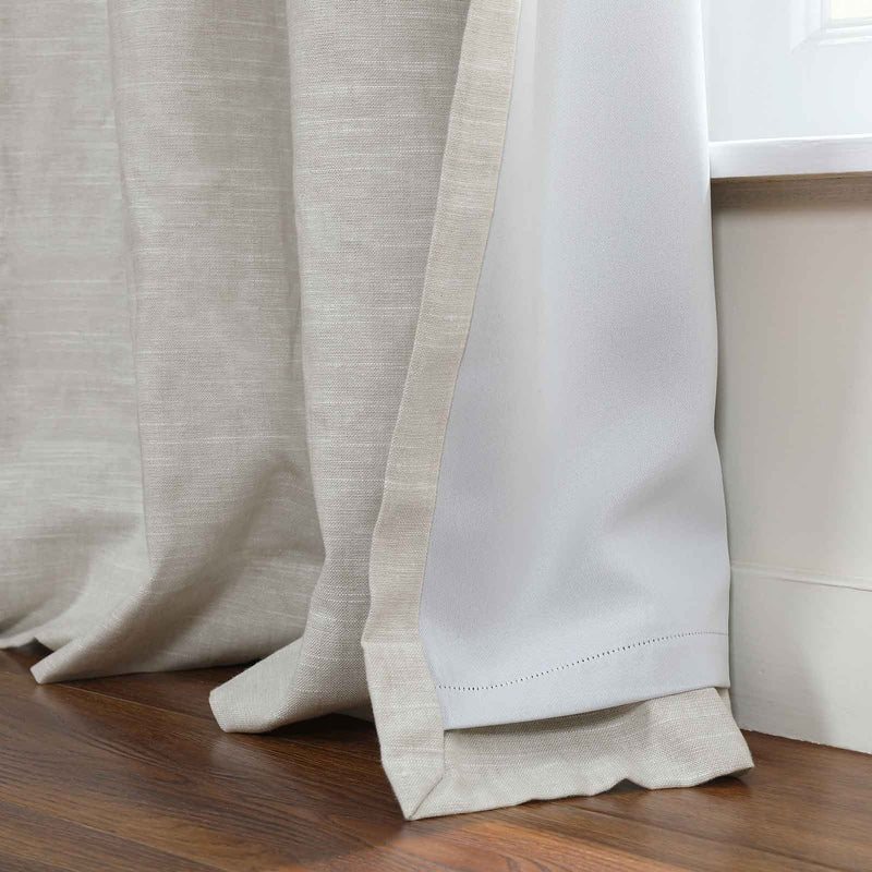Linen Cotton Curtains  Natural Light Filtering Window Panels - Product detail 17