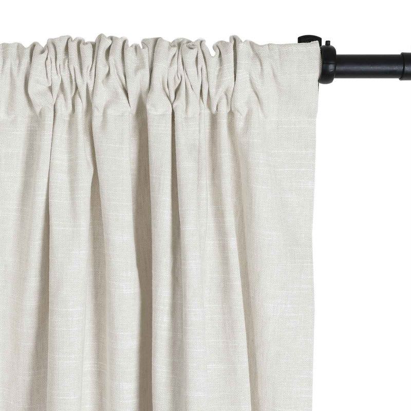 Linen Cotton Curtains  Natural Light Filtering Window Panels - Product detail 16
