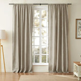 Linen Cotton Curtains  Natural Light Filtering Window Panels - Product detail 22