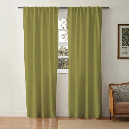 Linen Cotton Curtains  Natural Light Filtering Window Panels - Product detail 60